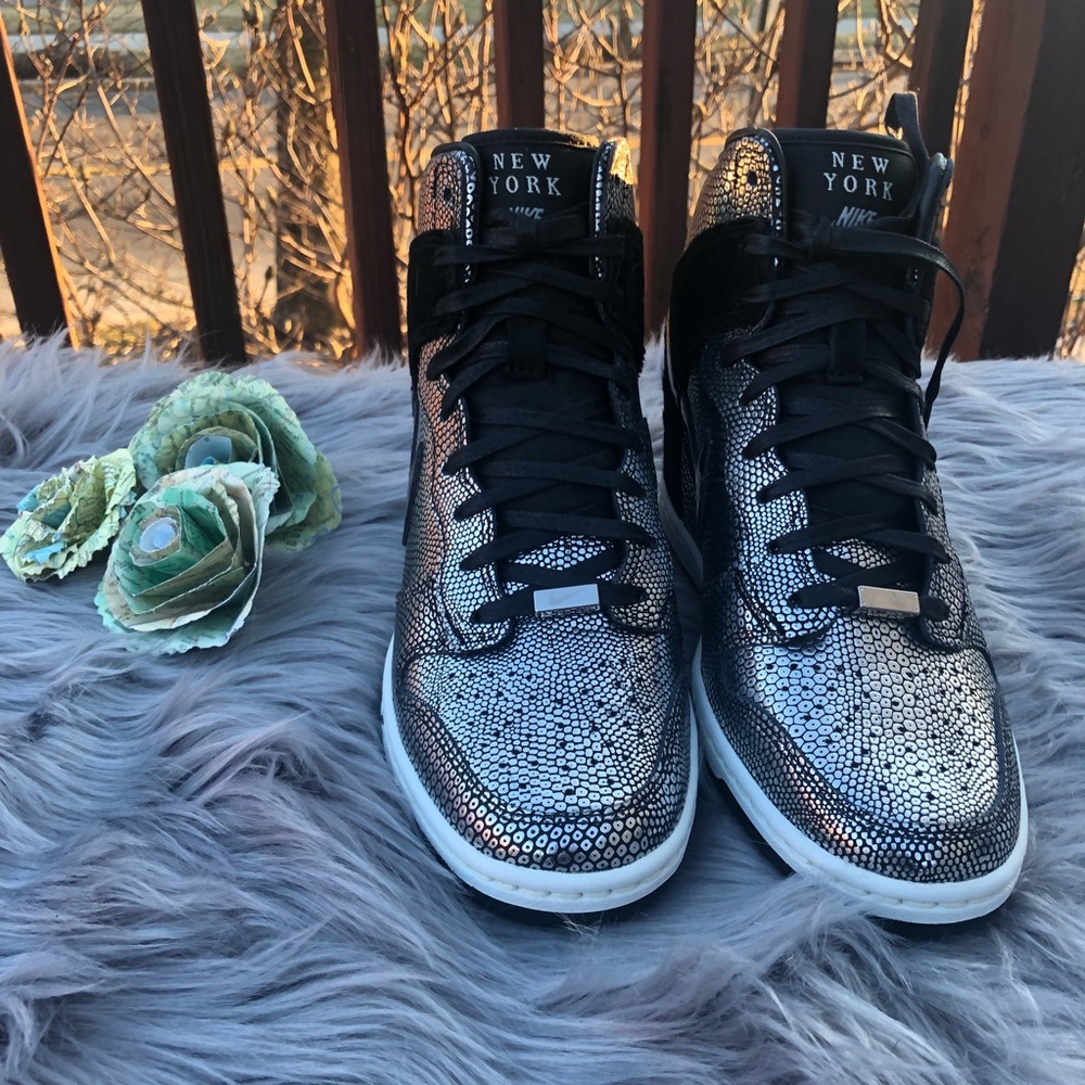 đź”–SOLD | RARE NY FASHION WEEK NWB NIKE Dunk Sky Hi - Picture 4 of 8